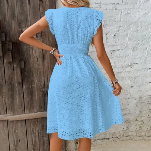 S-ofertas Relampago Del Dia De Hoy Vestidos De Verano Para Azul_2xl
