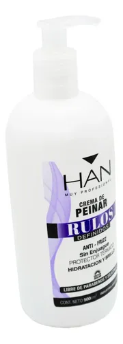 Han Rulos Definidos Crema Peinar Protector Pelo 500ml Local