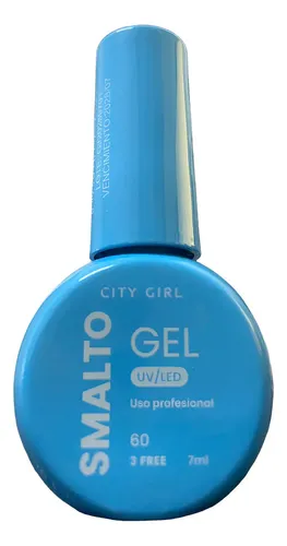 Esmalte De Uñas Profesional City Girl Smalto 7ml N60