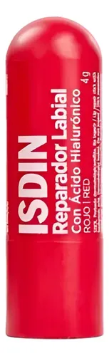Reparador Labial Con A.h. | Color: Rojo | Isdin 4g