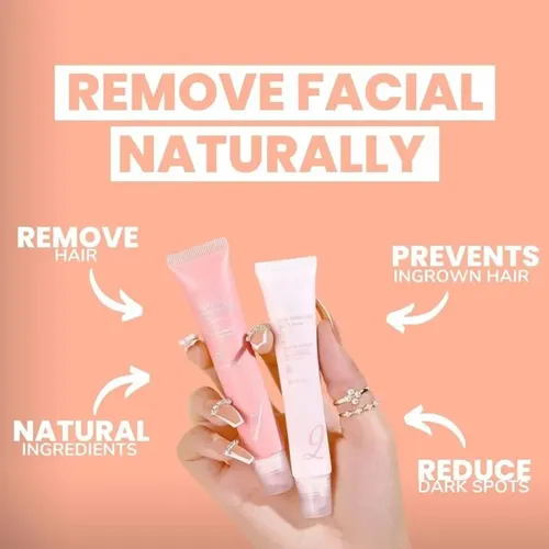El Mejor Kit De Crema Depilatoria Facial Instantánea De