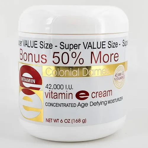 Crema Vitamina E Colonial Dames 42,000 Ui 6 Oz (2 Uds)