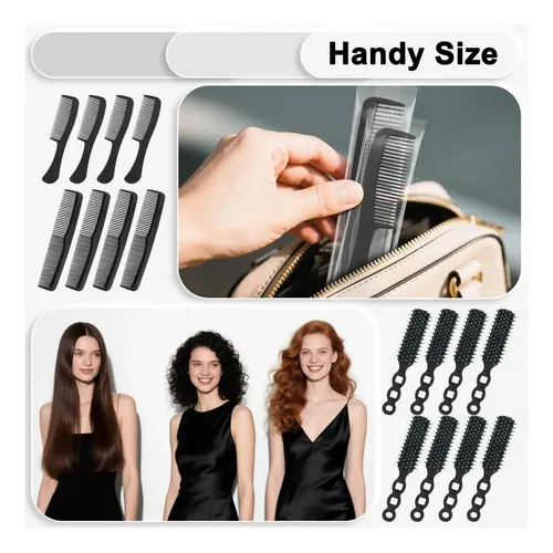 Gisdo Juego 60 Cepillos Y Peines Para Todo Tipo De Cabello