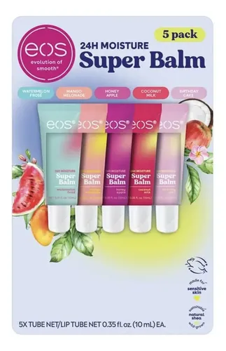 Eos Super Balm 24 Hrs Moisture 5 Pack (10ml C/u)