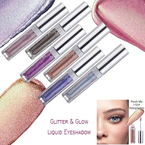 Sombra Líquida De Ojos 12 Colores Larga Duración Y A