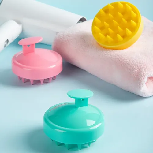 Cepillo De Masaje De Silicona For El Cuero Cabelludo – ..=