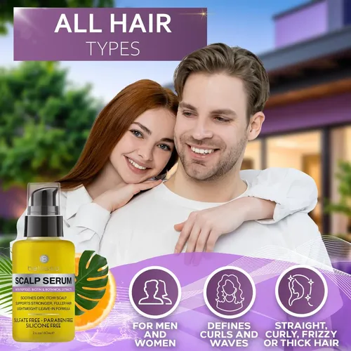 Suero Capilar Bellisso Anticaspa Hidratante 60ml