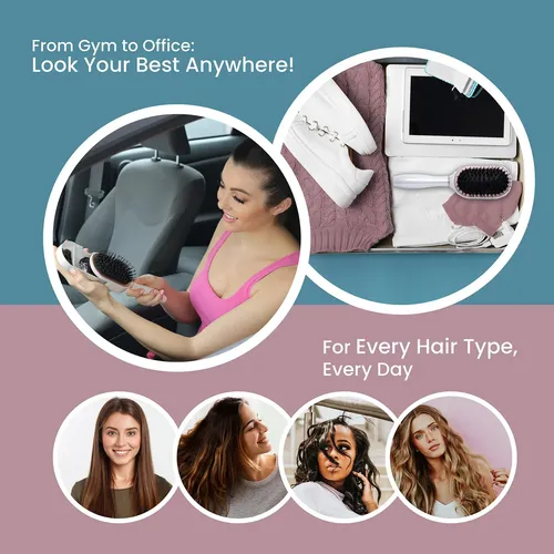 Cepillo De Viaje Para El Cabello Beautyhak Pak Con 30 Acceso