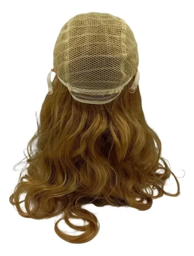 Peluca Ondulada Larga Yydsmart 65cm Rubio Dorado Sin Flequillo Natural