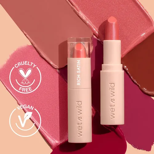 Wet n Wild Labial en Barra Satinado Perlado Rich Satin Hush Lil’ Beige
