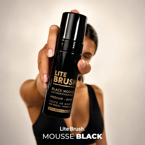 Autobronceante Mousse 150ml + Guante Aplicador Litebrush
