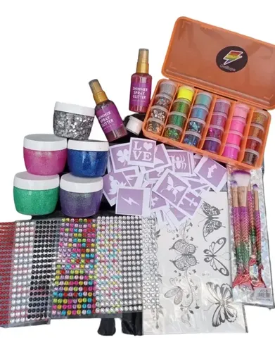 Combo Stand Completo Glitter Bar Strass Brillos