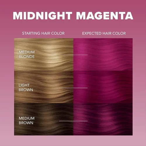 Tintura Semipermanente Splat Midnight Magenta 30 Lavados