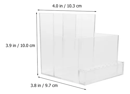 Estuche De Almacenamiento Para Brocas De Uñas Con 2 Comparti