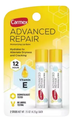 Carmex Bálsamo Labial Advance Repair Pack En Barra