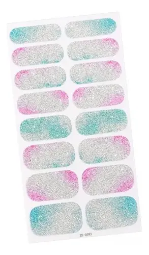 Alp 5 X 16 Pegatinas Para Esmalte De Uñas, Láminas Para Cov