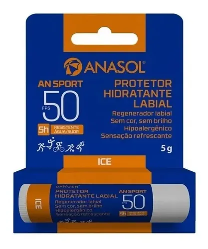 Anasol Protector Solar Labial Fps 50 An Sport Resistente al Agua Variación Única