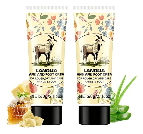 Crema De Manos Y Pies Con Lanolina Para Manos Y Pies Ásperas