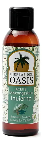 Aceite Corporal Blend Descongestivo Para Masajes Oasis X60cc Tipo de envase Frasco
