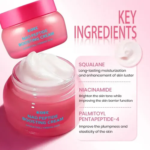 Crema Facial Koecbeauty Nad Peptide con Péptidos para Piel Madura