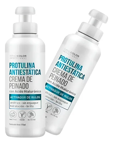 2 Fithocolor Crema Para Peinar Protulina Antiestatica X170ml