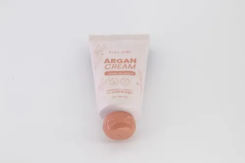 Crema P/ Manos Con Aceite De Argan Hidrata Y Nutre City Girl Almendras