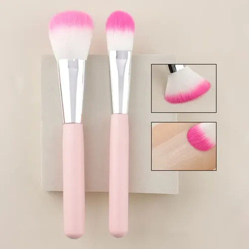 Set De 6 Brochas Y Algodones Para Maquillaje
