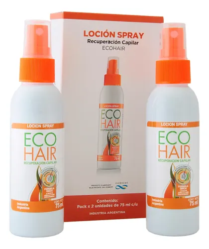 Ecohair Pack 2 Loción Spray Reconstrucción Capilar Anticaída