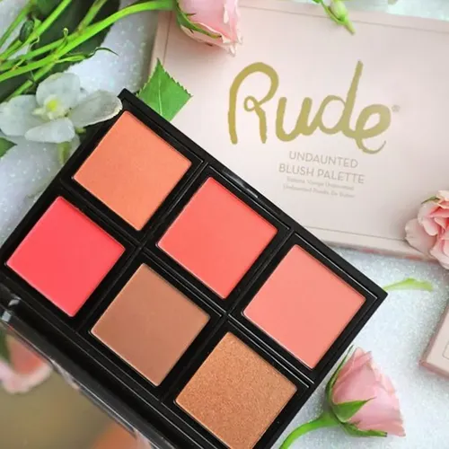 Kit Paletas Para Rostro Undaunted Y Fearless Rude Cosmetics