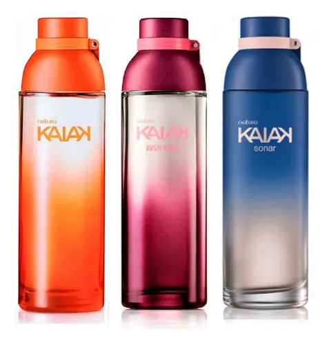 Natura Kaiak Femenino Eau De Toilette Kit X3