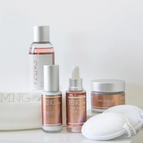 Crema Facial Antiage Día Y Noche Antiarrugas MNG Skin
