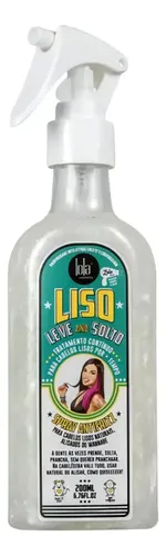 Lola Liso Leve E Solto Spray Antifrizz Cabello Alisado 200ml
