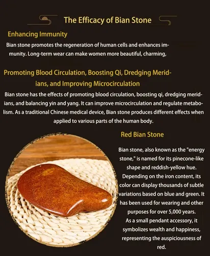 Piedra Gua Sha Roja Masaje Facial Natural Antiage