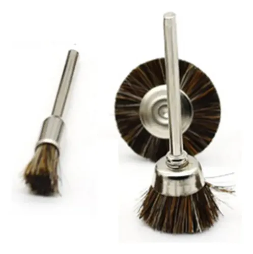 Set De 3 Cepillos Rotatorios De Caballo Para Línea De Cabell