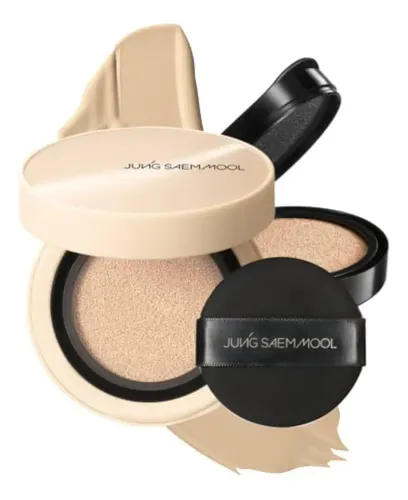 Base de Maquillaje Jung Saem Mool Piel Con Nuder Cojín de Larga Duración Mate Suave