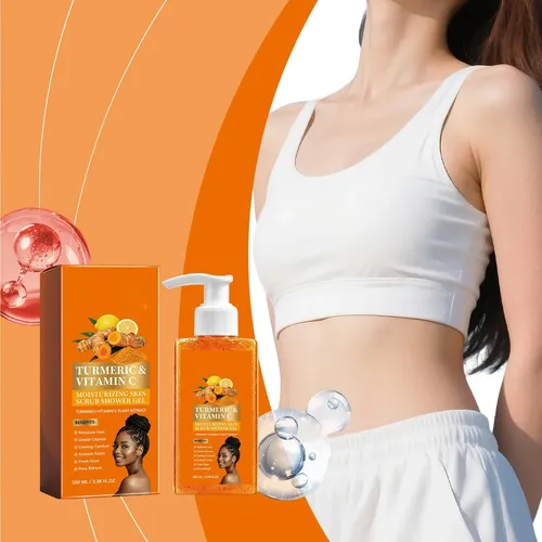 Vitamin C Scrub Body Wash, Vitamin C Moisturizing Skin 1pcs