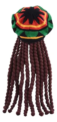 Sombrero Con Rastas, Peluca De Moda Para Fiestas, K