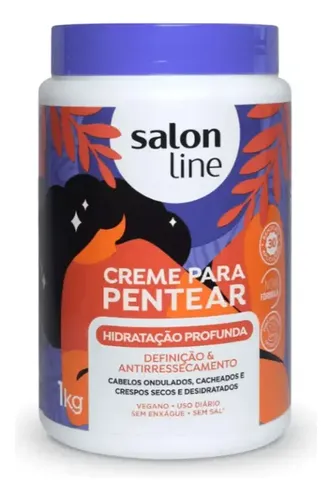 Salon Line Crema De Peinar Hidratación Profunda X 1 Kg