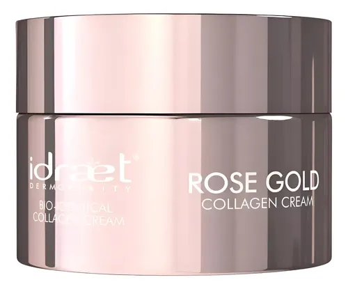 Idraet Rose Gold Collagen Cream Crema Con Colágeno 50ml