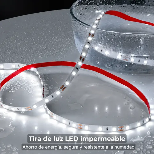 Espejo Inteligente Con Luz Led Neutra En Forma De Luna