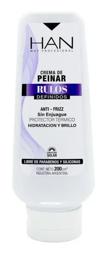 Han Rulos Definidos Crema De Peinar Prot Térmico 200ml