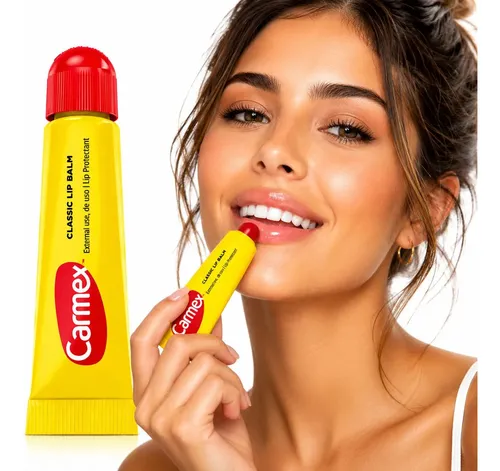 3 Carmex Bálsamo Labial Classic Hidratante Y Protector Labio