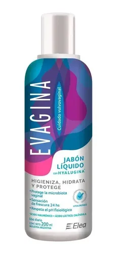 Evagina Combo X 2 Jabon Liquido Vaginal Protector X 200 Ml