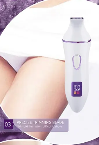 Kit De Depilación Eléctrica 4 En 1 Para Mujer