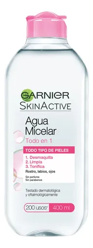 Garnier Skin Active Agua Micelar Clasica 400 Ml