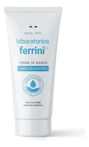 Crema Ferrini Hidratante para Manos, 60 mL