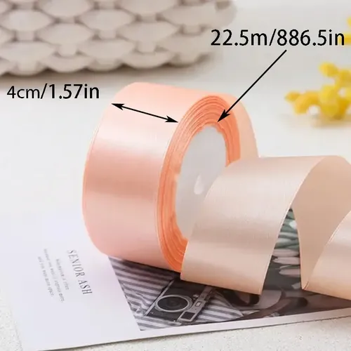 20 Rollos De Liston Decorativa De 4 Cm De Ancho, Largo 45 Dm