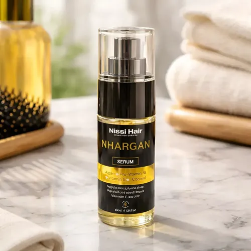 Sérum Capilar NISSI HAIR Argán con Vitamina B5 y E para Control Frizz y Brillo