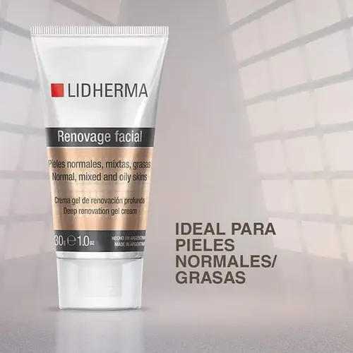 Lidherma Renovador Facial P/ Pieles Normales/grasas Renovage
