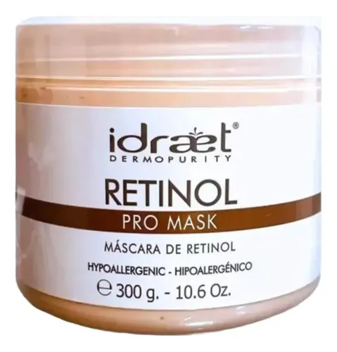 Retinol Mask Idraet Facial Antiage Colageno Antiarrugas 300